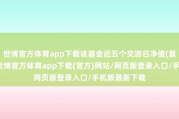 世博官方体育app下载该基金近五个交游日净值(复权单元净值-世博官方体育app下载(官方)网站/网页版登录入口/手机版最新下载