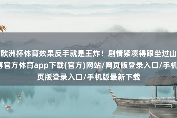 欧洲杯体育效果反手就是王炸！剧情紧凑得跟坐过山车似的-世博官方体育app下载(官方)网站/网页版登录入口/手机版最新下载