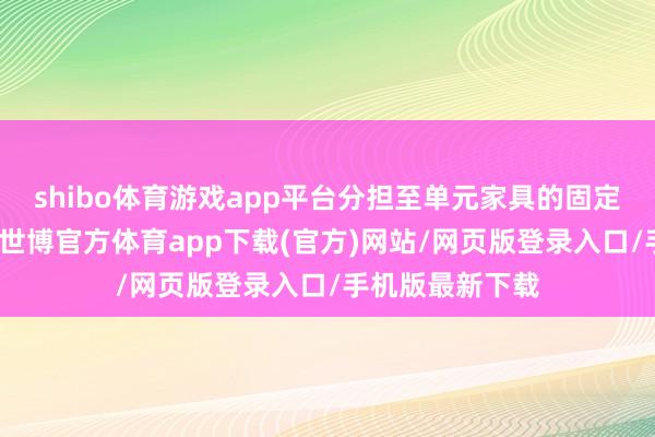 shibo体育游戏app平台分担至单元家具的固定老本大幅增多-世博官方体育app下载(官方)网站/网页版登录入口/手机版最新下载