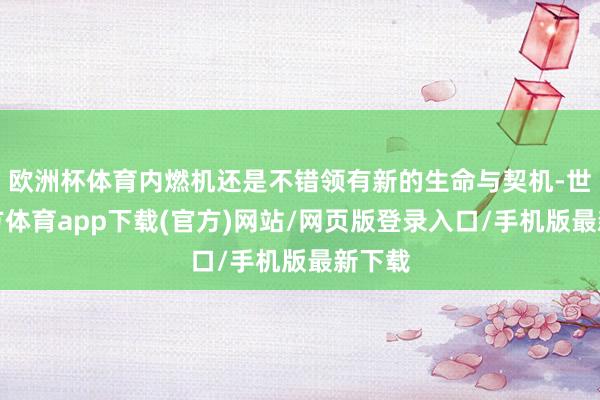欧洲杯体育内燃机还是不错领有新的生命与契机-世博官方体育app下载(官方)网站/网页版登录入口/手机版最新下载