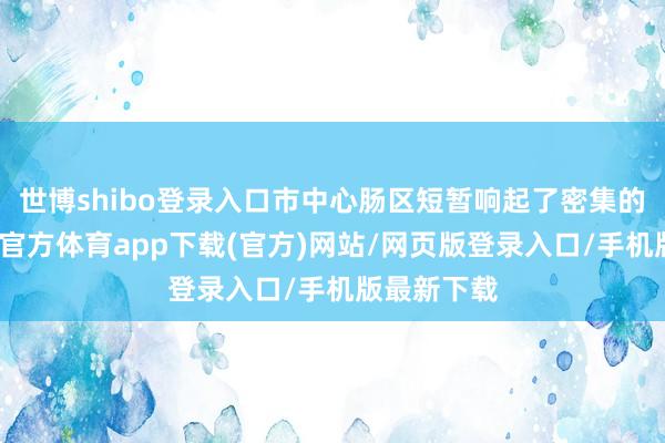 世博shibo登录入口市中心肠区短暂响起了密集的枪声-世博官方体育app下载(官方)网站/网页版登录入口/手机版最新下载